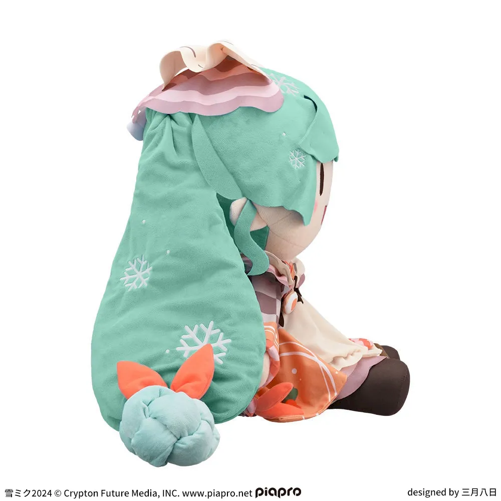 グッズ]雪ミク2024 ふわぷち どでかジャンボぬいぐるみ｜プライズ
