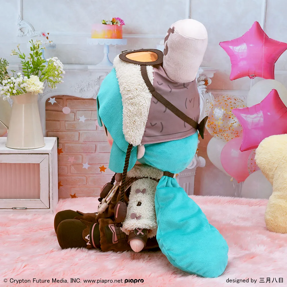 初音ミク マシュマロホットココア ふわぷち ぬいぐるみ（LL