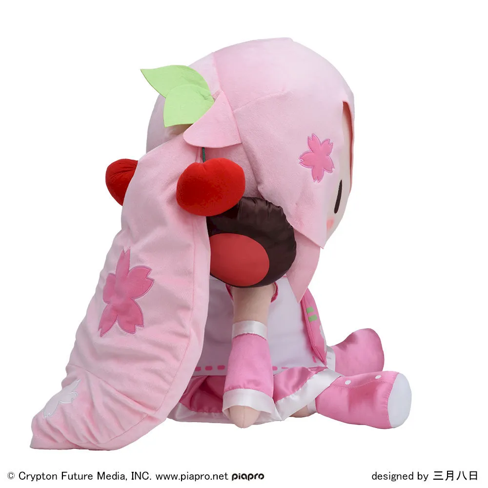 グッズ]桜ミク ふわぷち どでかジャンボぬいぐるみ｜プライズ・くじ
