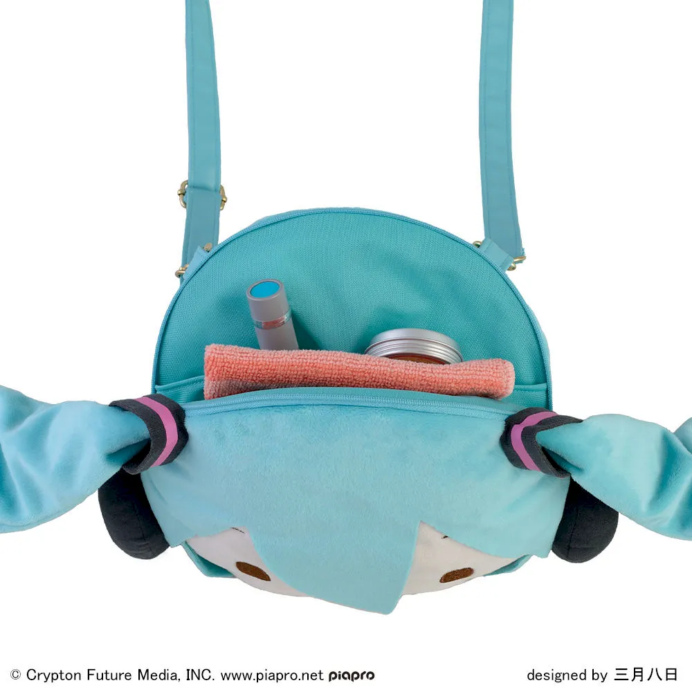 グッズ]初音ミク ふわぷち フェイスショルダーバッグ（M）｜プライズ