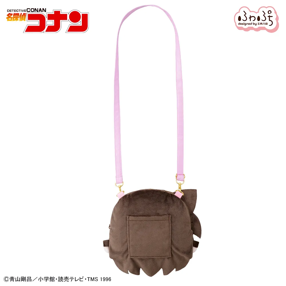 グッズ]名探偵コナン 毛利蘭 ふわぷち フェイスショルダーバッグ（M