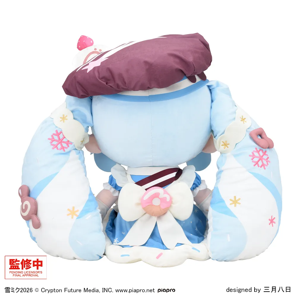 グッズ]雪ミク2026 ふわぷち どでかジャンボぬいぐるみ｜プライズ