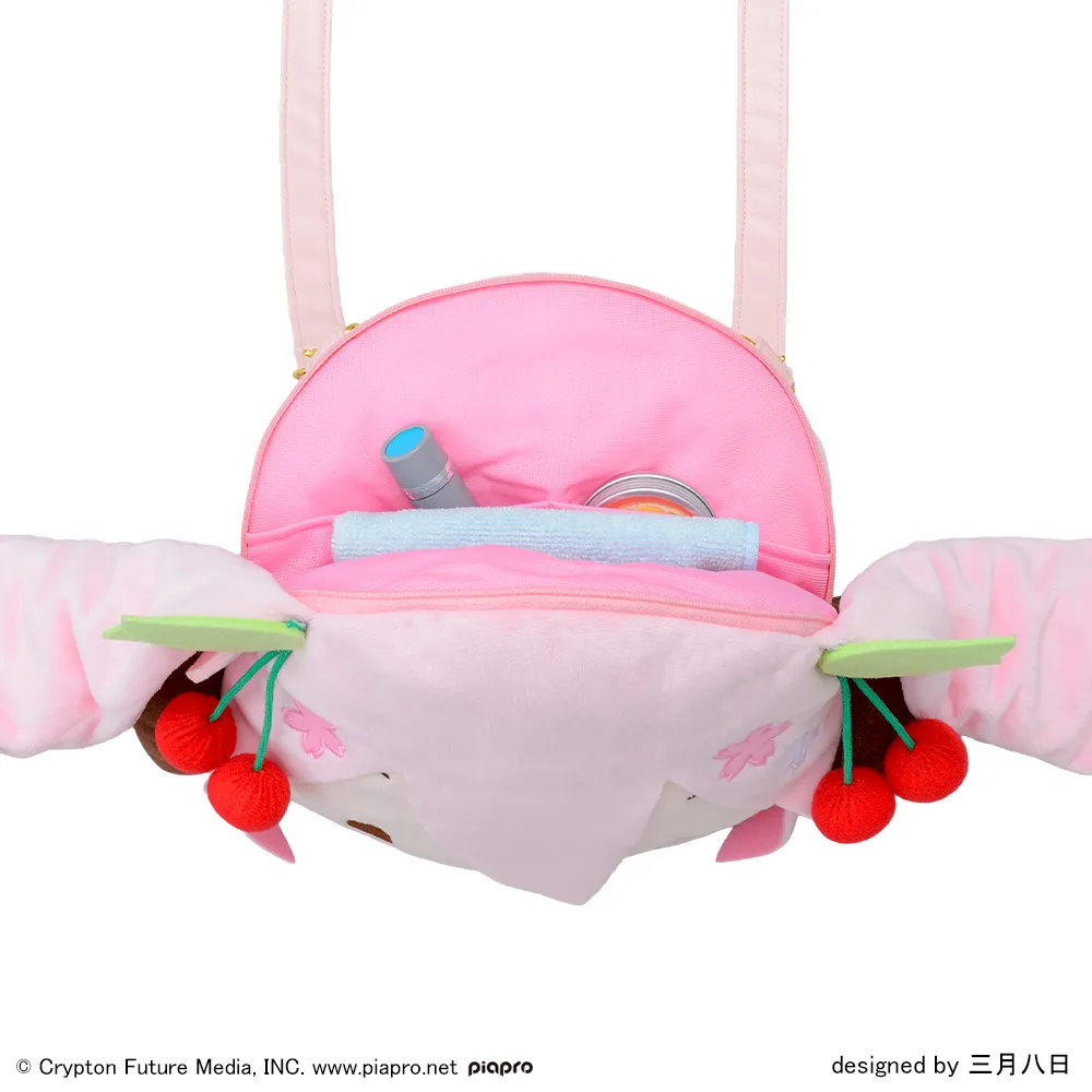 グッズ]桜ミク ふわぷち フェイスショルダーバッグ（M）｜プライズ