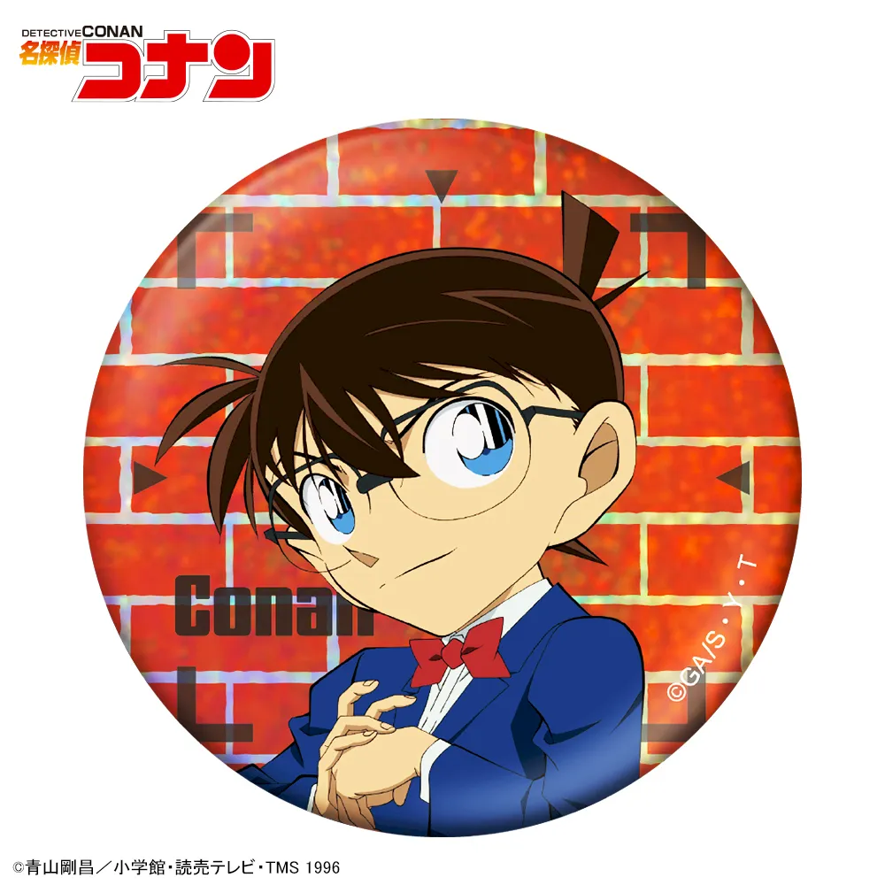 グッズ]名探偵コナン ビジュアルホログラム缶バッジ Vol.1｜プライズ