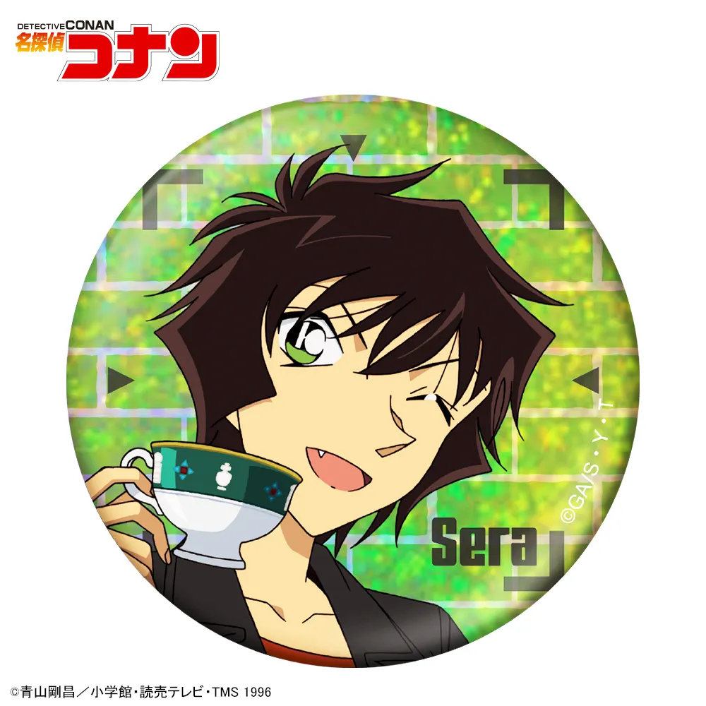 グッズ]名探偵コナン ビジュアルホログラム缶バッジ Vol.1｜プライズ