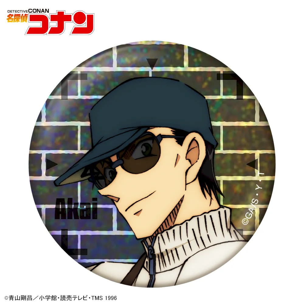 グッズ]名探偵コナン ビジュアルホログラム缶バッジ Vol.1｜プライズ