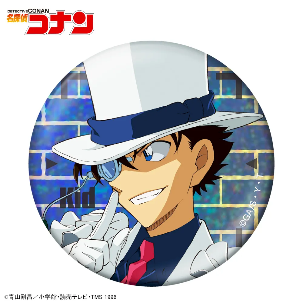 グッズ]名探偵コナン ビジュアルホログラム缶バッジ Vol.1｜プライズ