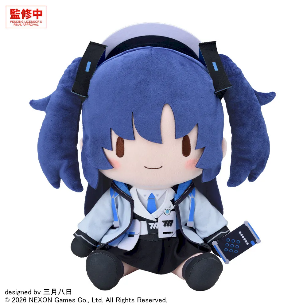 ブルーアーカイブ　ユウカ　ふわぷち　ぬいぐるみ（Ｌ）