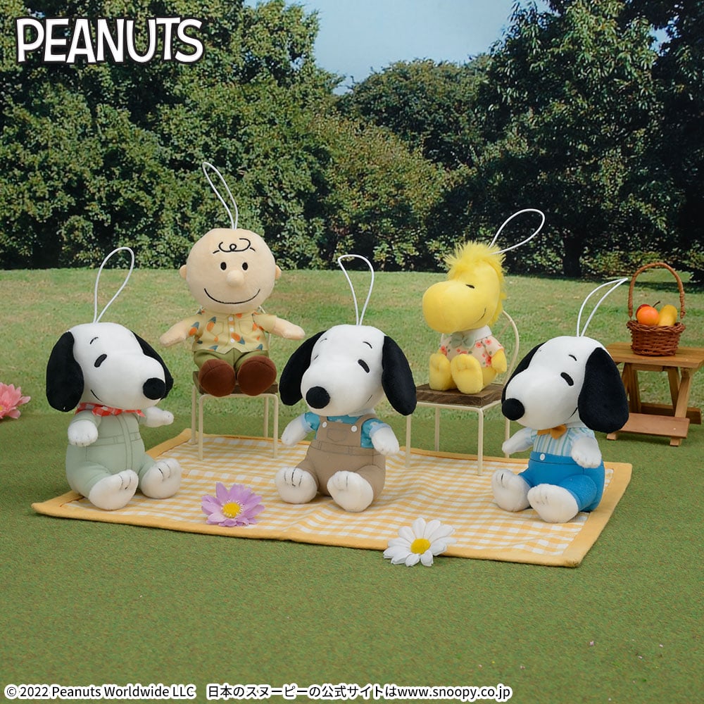 SNOOPY™ FLOWER PICNICぬいぐるみ｜セガプラザ