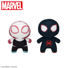 SPIDER-MAN: ACROSS THE SPIDER-VERSE　Mぬいぐるみ　“MILES MORALES&SPIDER-GWEN”