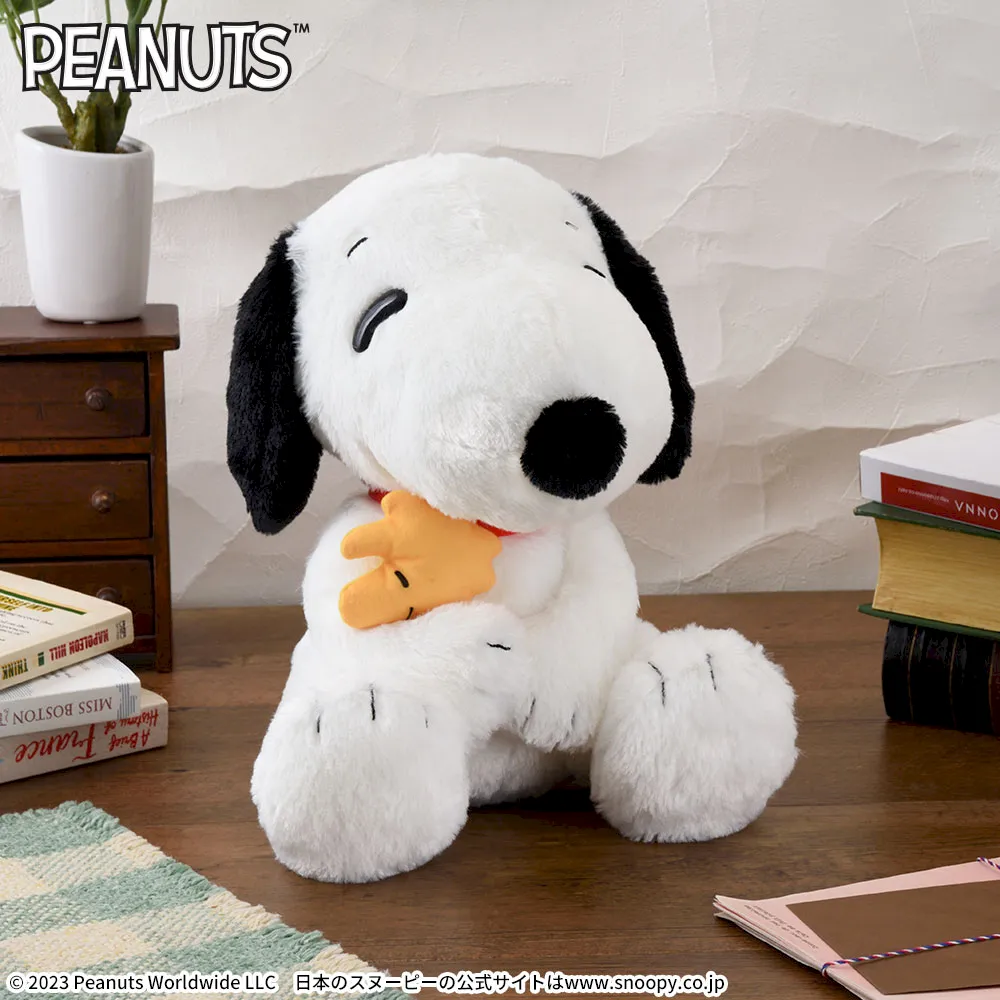 SNOOPY™ Lぬいぐるみ “スヌーピー&ウッドストック” ハグ｜セガプラザ