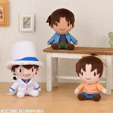 名探偵コナン　ふわぷち　ミニぬいぐるみ“赤井&ジン&ベルモット”