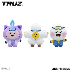 TRUZ Laboratory　ミニぬいぐるみ“CHILLI&ROMY&YOCHI”