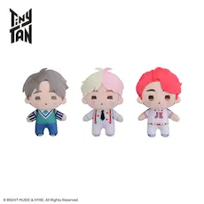 TinyTAN　ぽわぽわ　ぬいぐるみ～IDOL～“RM&Jin&SUGA&j-hope”