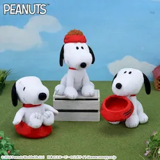 SNOOPY™　Lぬいぐるみ “スヌーピー&ウッドストック” おしりVer.