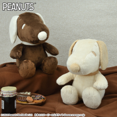 SNOOPY™　Lぬいぐるみ　ラテカラー