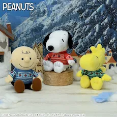 SNOOPY™　ぬいぐるみ　ノルディックパターン