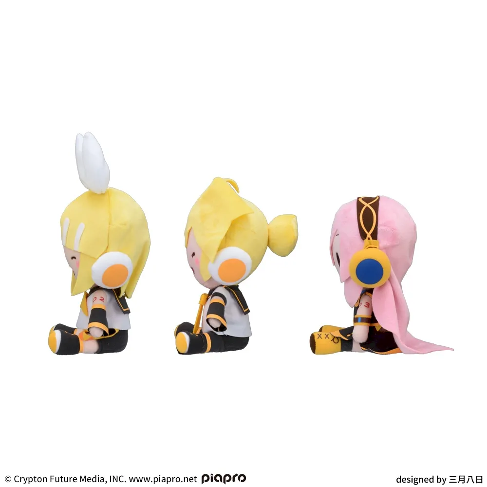 初音ミクシリーズ ふわぷち ぬいぐるみ“鏡音リン&鏡音レン&巡音ルカ