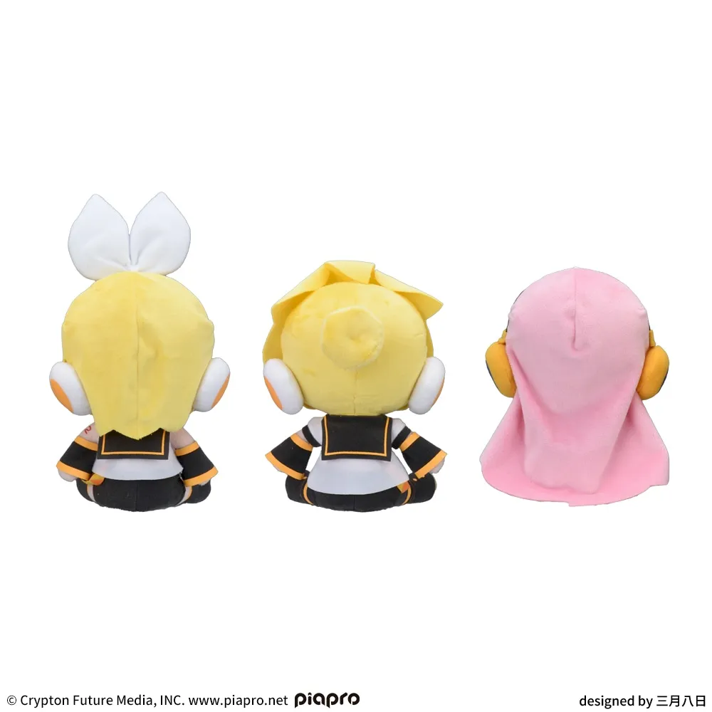 初音ミクシリーズ ふわぷち ぬいぐるみ“鏡音リン&鏡音レン&巡音ルカ