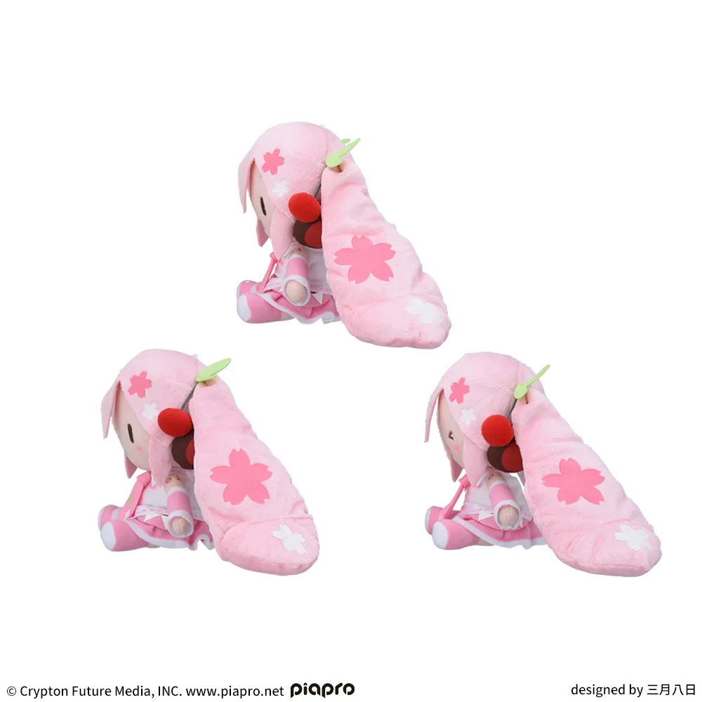 初音ミクシリーズ ふわぷち ミニぬいぐるみ“桜ミク”｜プライズ・くじ