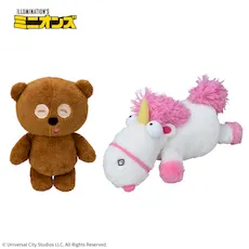 ミニオン　Lぬいぐるみ“ティム&フラッフィ”