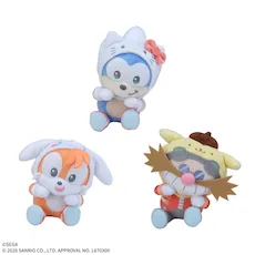 SONIC & FRIENDS×Sanrio characters 缶バッジ｜プライズ・くじ・グッズ