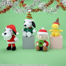 SNOOPY™　ぬいぐるみ　～クリスマス～