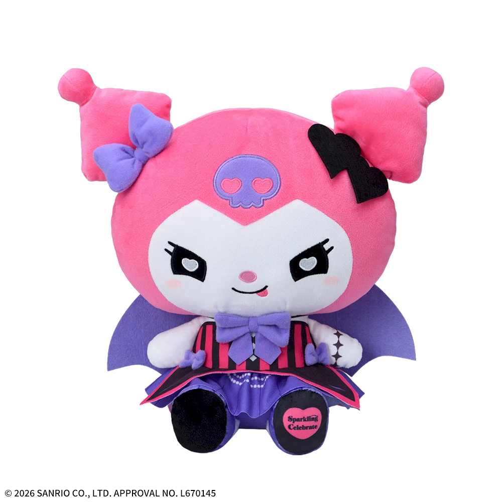 ゆるかわ サンリオキャラクターズ Lぬいぐるみ‐クロミ‐ Sparkling Celebrate Vivid Ver.