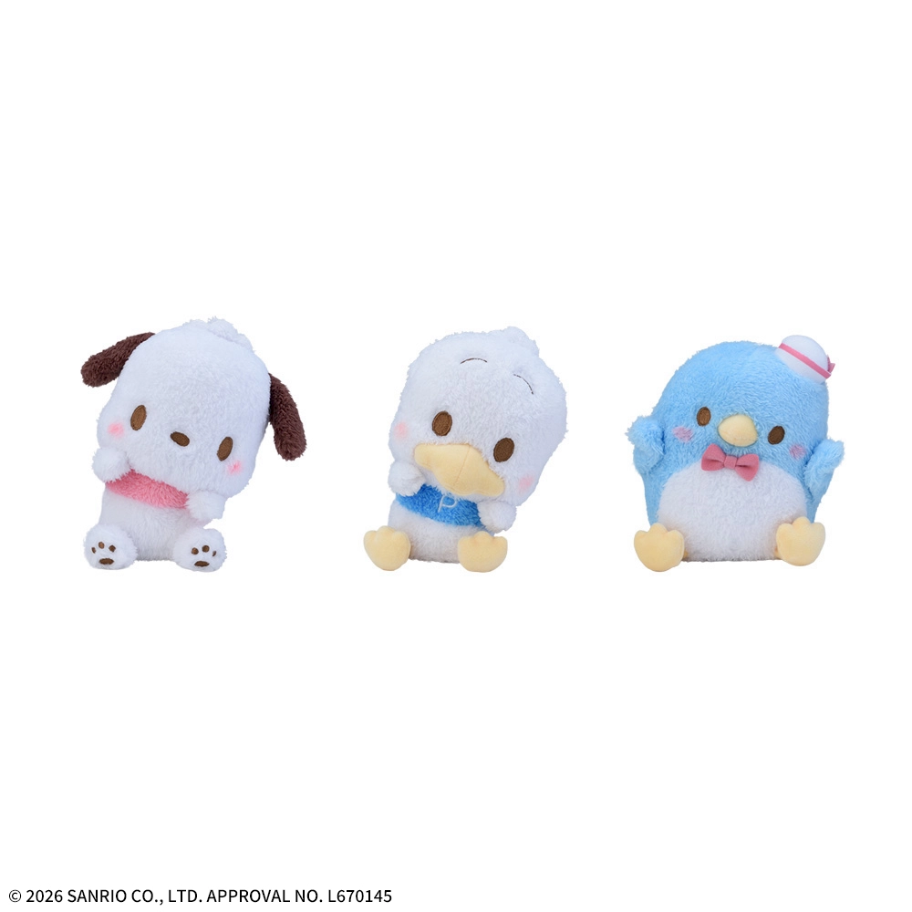 ゆるかわ　サンリオキャラクターズ　ひょこぴょこ　ぬいぐるみVol.4