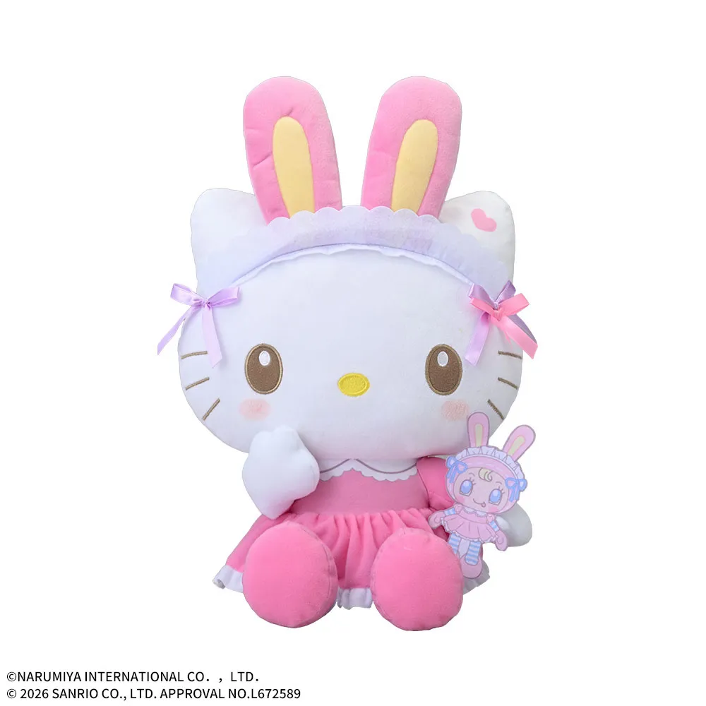 mezzo piano×サンリオキャラクターズ Lぬいぐるみ‐ハローキティ‐