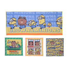 BROWN＆MINIONS　プレミアムタオルギフトセット