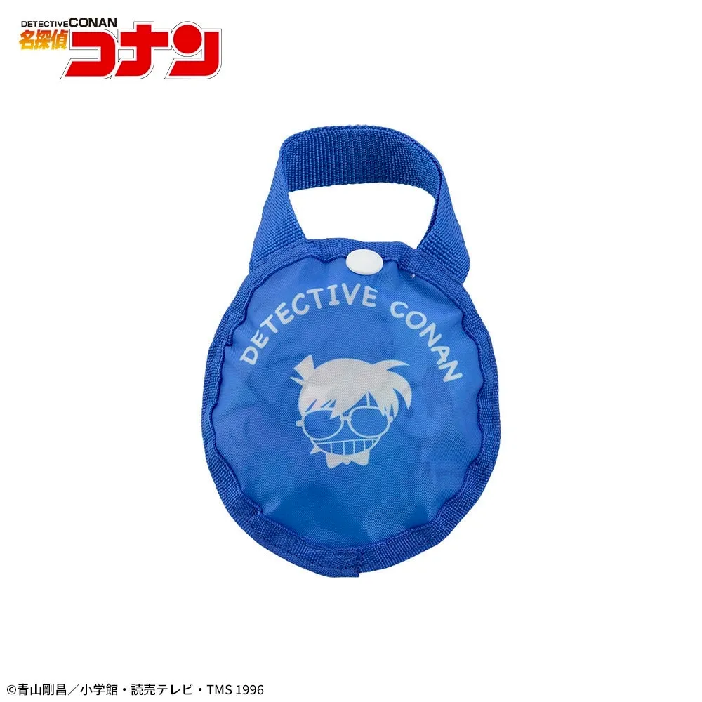 【非売品】新品未使用劇場版ルパン 名探偵コナン エコバック 当選品　レトロ 名探偵コナン メモリアルカット ラウンド型ケース付エコバッグ