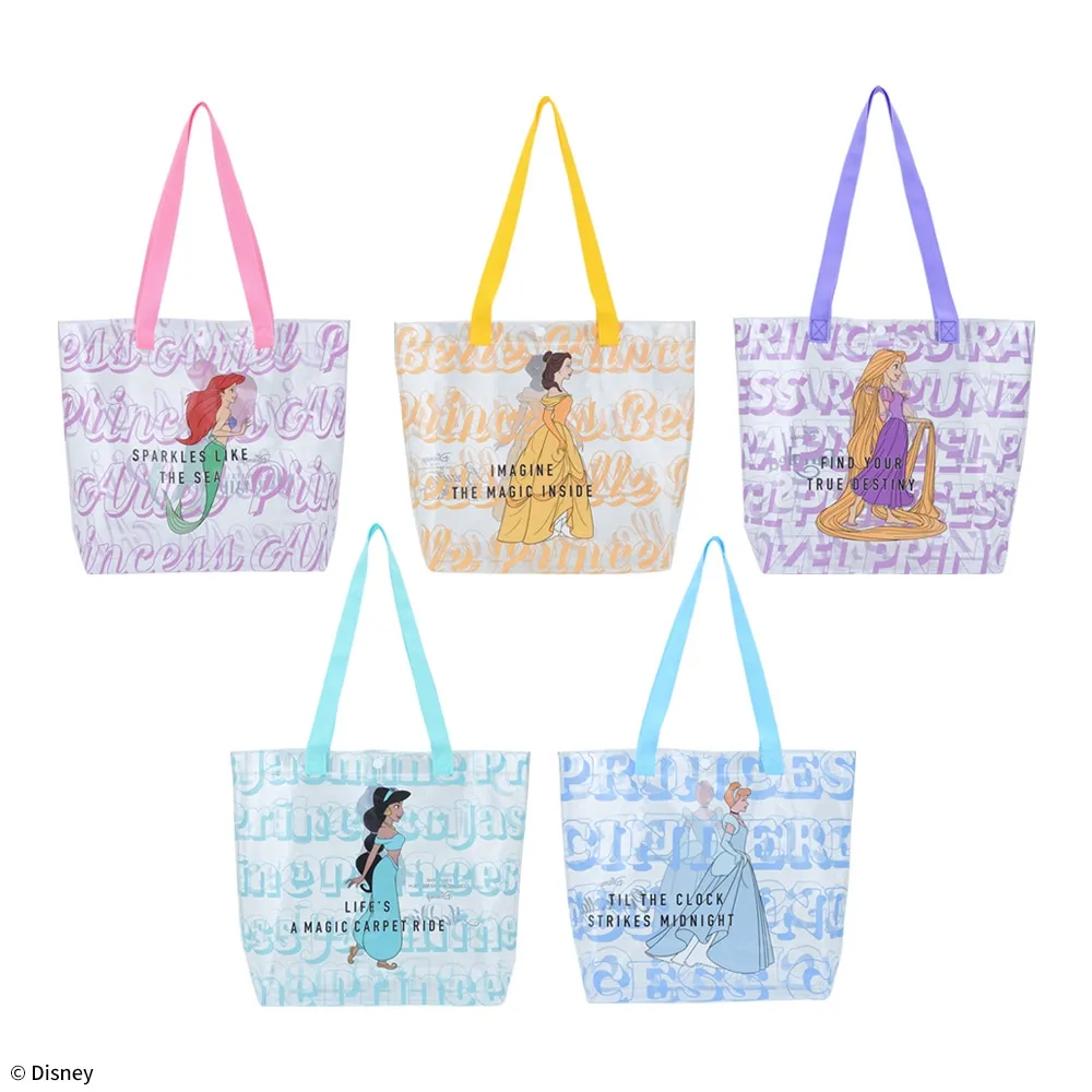 ディズニープリンセス プレミアムクリアトートバッグ｜プライズ・くじ