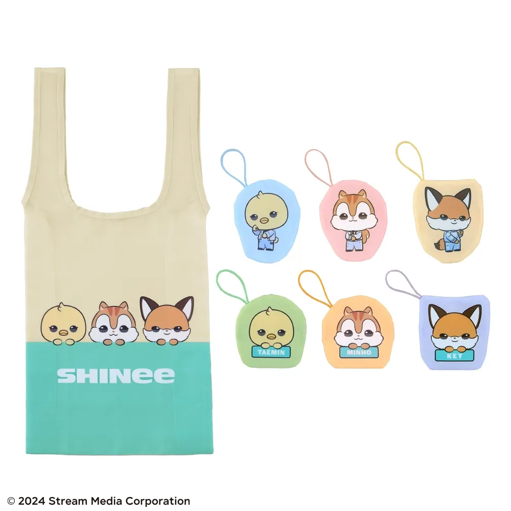 SHINee　ANIMAL COORDY　ぬいぐるみバッジ