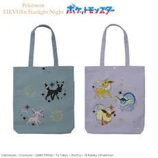 ポケットモンスター　プラチナムザッカトートバッグ　～EIEVUI and Starlight Night～