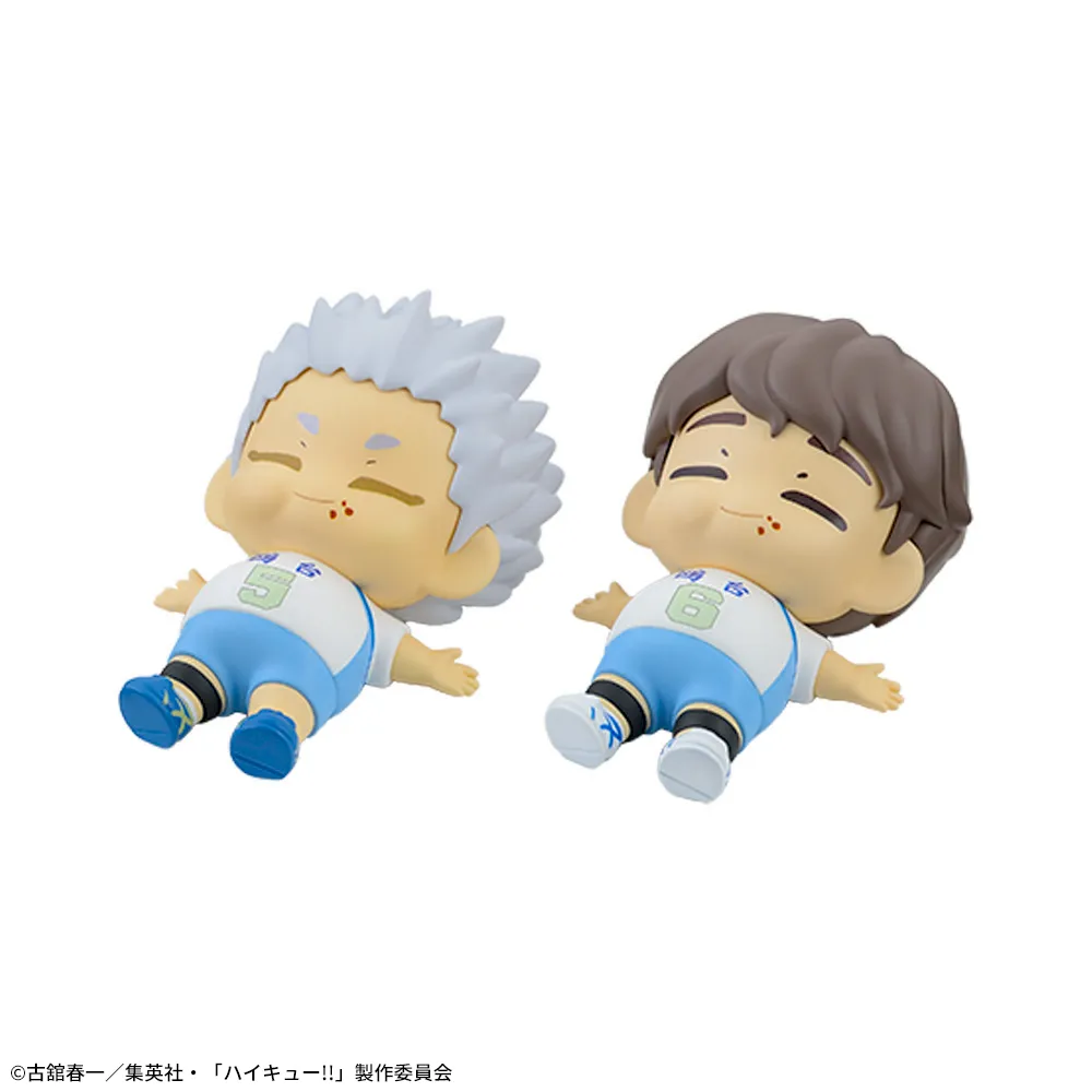 アニメ「ハイキュー!!」 まんぷくごちそうさマスコット ミニフィギュア