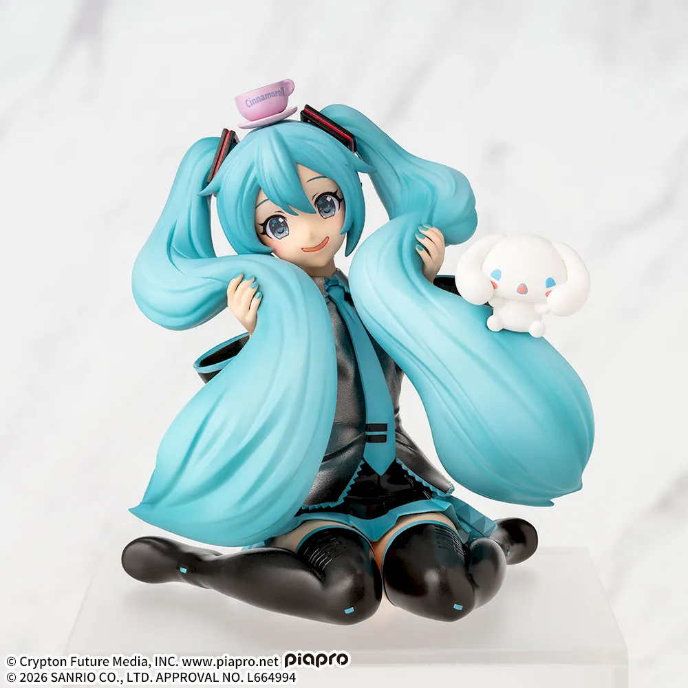 初音ミク×シナモロール ちょこのせ プレミアムフィギュア‐初音ミク