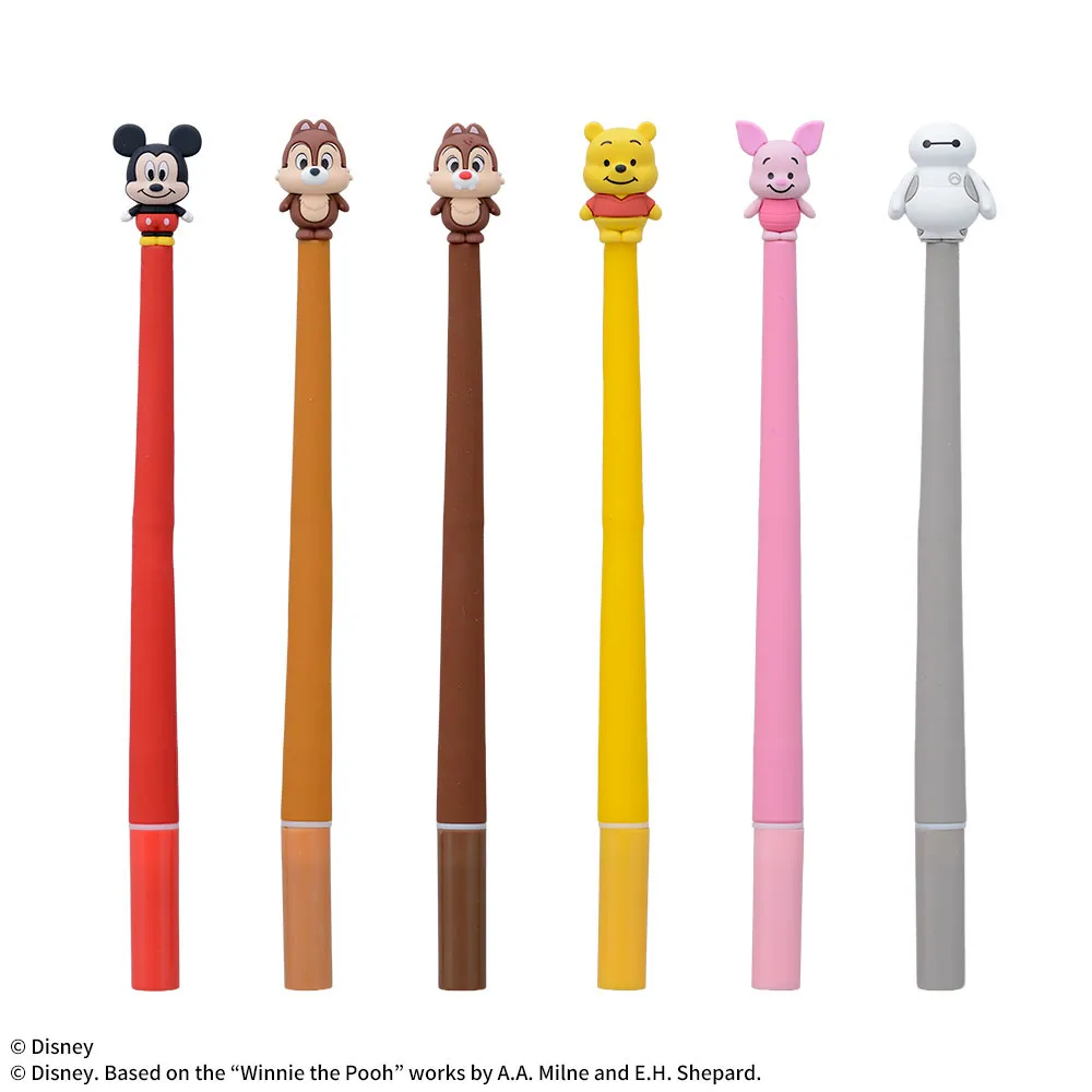 ディズニーキャラクター　ふにゃふにゃシリコンペン