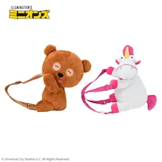 ミニオン　ぬいぐるみリュック　‐ティム&フラッフィ‐
