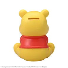 くまのプーさん　赤いほっぺ　プラチナムザッカソフビ貯金箱