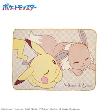 ポケットモンスター　プラチナムザッカfuwa&hugブランケット～ピカチュウ&イーブイ～Vol.2