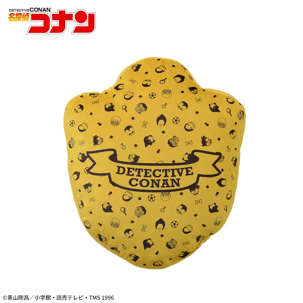 名探偵コナン プラチナムザッカエンブレムダイカットクッション
