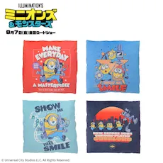 ミニオンズ＆モンスターズ　BIGスクエアクッション