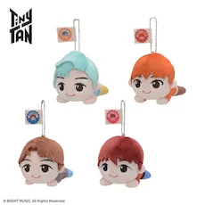 TinyTAN TinyMART 寝そべり モアプラスマスコット“RM＆Jin＆SUGA＆j-hope”｜セガプラザ