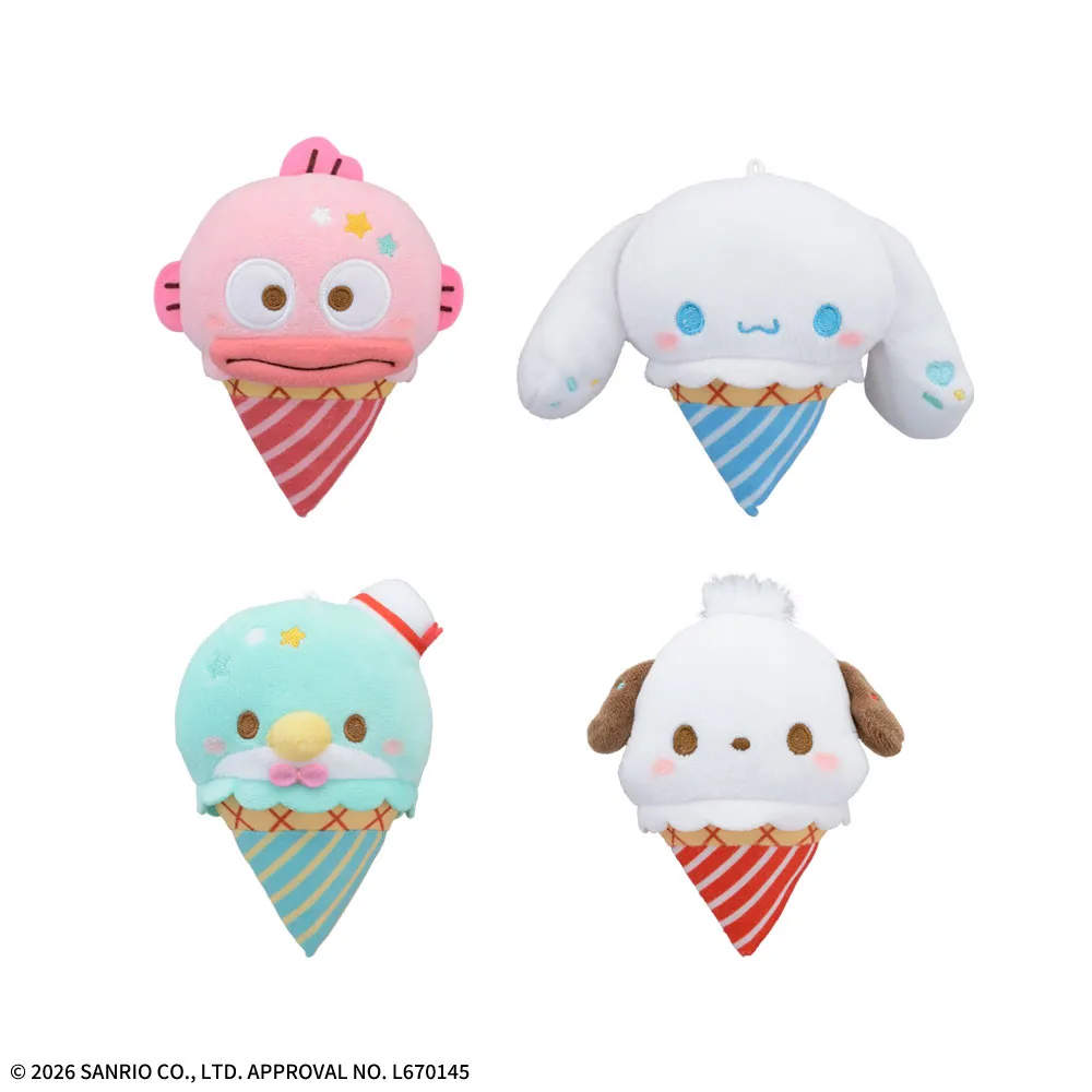 ゆるかわ サンリオキャラクターズ マスコット Pop'n Ice Stand ～Boys