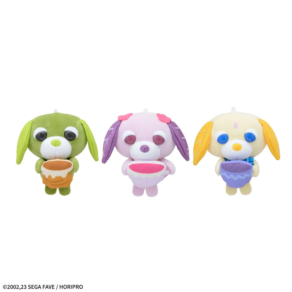 お茶犬　ひっかけマスコット