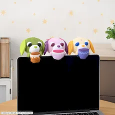 お茶犬　ひっかけマスコット