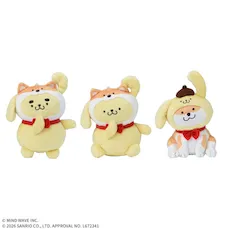ポムポムプリン×しばんばん マスコット