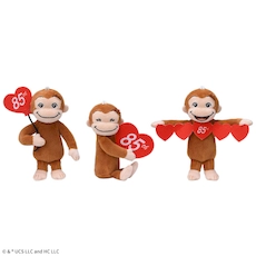 おさるのジョージ　マスコット　85th　ハートいろいろ