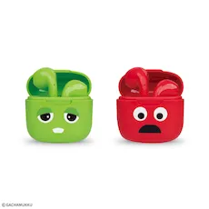 ガチャピン・ムック　「みんなともだちの日」　プラチナムザッカワイヤレスイヤホン